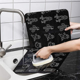 Moonval Foldable Stove Splash Guard Set, 2-Pack Oil Splatter Shield for Kitchen Cooking