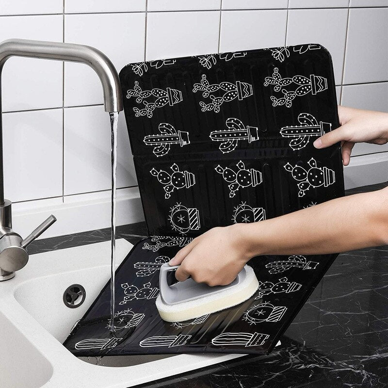 Moonval Foldable Stove Splash Guard Set, 2-Pack Oil Splatter Shield for Kitchen Cooking