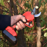 Moonval Cordless Pruning Shears, Rechargeable Electric Fruit Tree Trimmer for Precision Cutting