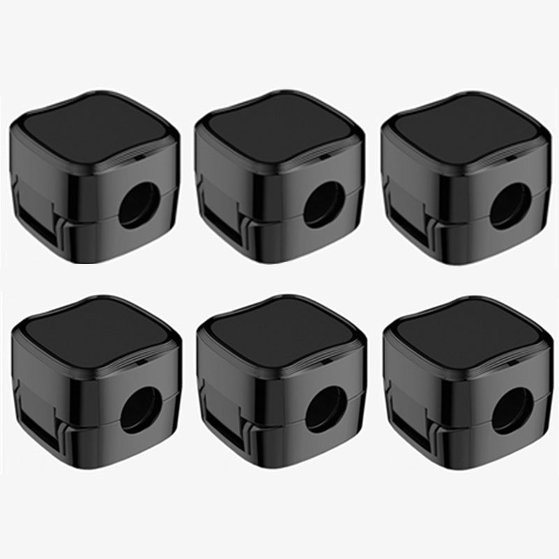 Moonval Magnetic Cable Organizer, Self-Adhesive Cord Holder for Desk, Office, Home & Car