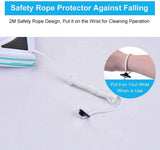 Moonval Magnetic Window Cleaner, Double-Sided Glass Cleaning Tool for Single & Double Glazed Windows