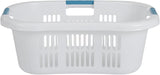 Moonval Laundry Basket, 1.5-Bushel Stackable Hamper with Easy-Carry Handles for Laundry & Storage