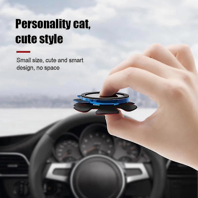 Moonval 360° Steering Wheel Phone Holder, Magnetic Car Mount for Safe Hands-Free Driving