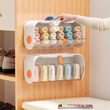 Moonval Underwear Organizer, Foldable Drawer Storage Box for Bras, Panties, Socks & Accessories