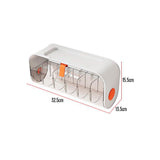 Moonval Underwear Organizer, Foldable Drawer Storage Box for Bras, Panties, Socks & Accessories