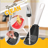 Moonval Multifunction Cooking Spoon, Heat-Resistant Strainer, Masher & Grater Utensil