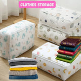 Moonval Large Dustproof Storage Bag, Foldable Blanket and Clothes Organizer with Zipper