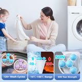 Moonval Floating Lint Catcher, Reusable Laundry Hair Filter Mesh Bag for Washing Machines