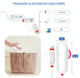 Moonval Vacuum Storage Bags, 6-Pack Compression Bags with USB Electric Pump for Clothes & Bedding