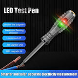 Moonval 2-in-1 Magnetic Screwdriver Set, High-Torque Precision Screwdriver with Voltage Detector