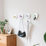 Moonval Suction Cup Wall Hooks, Reusable Waterproof Removable Hangers