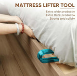 Moonval Mattress Lifter & Bedsheet Tucker Tool, Wide Comfort-Grip Handle for Bed Making