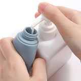 Moonval Travel Silicone Bottles, 3-Pack 60ml Leakproof Refillable Toiletry Containers
