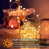 Moonval Fairy String Lights, 100 LED 33 ft USB Twinkle Lights for Bedroom & Home Decor