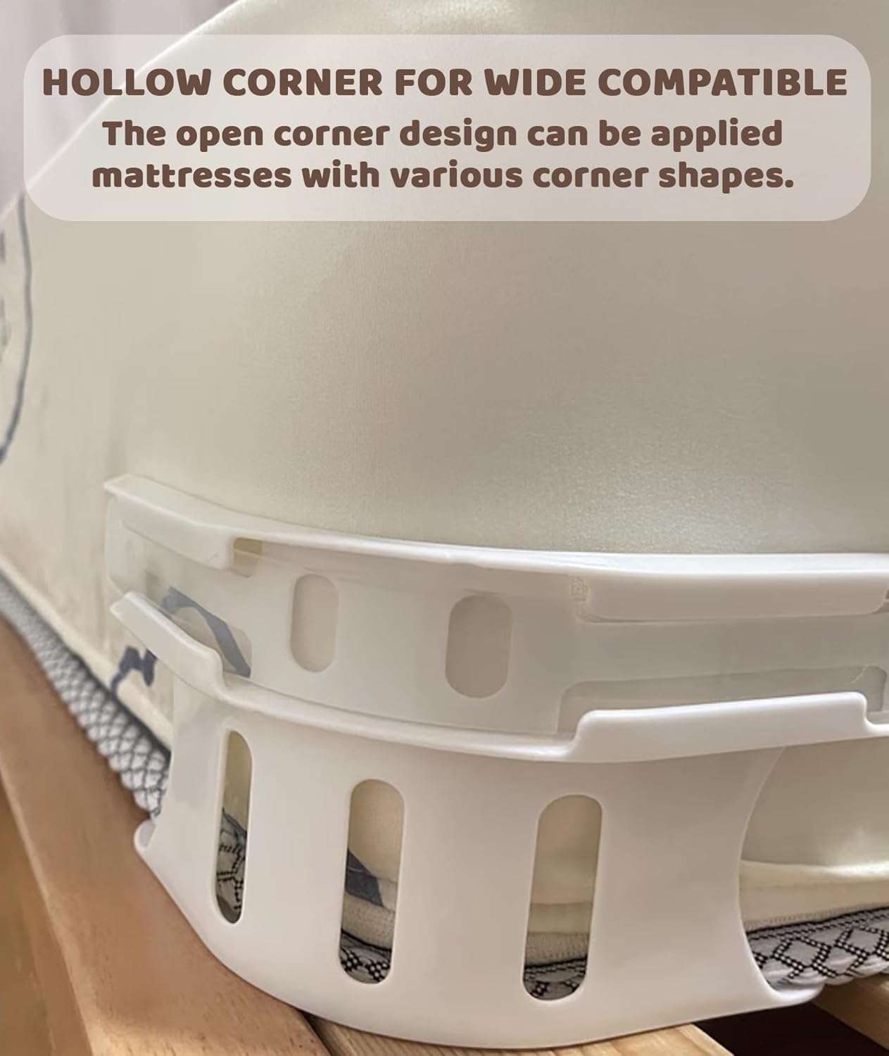 Moonval Bed Sheet Holder Straps, 4-Pack Heavy-Duty Adjustable Corner Clips for Wrinkle-Free Bedding