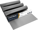 Moonval Heavy Duty Oven Liner, 17 x 75 Inch Non-Stick Reusable Heat-Resistant Mat