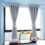 Moonval Adjustable Tension Rod, Heavy-Duty Expandable Shower Curtain & Clothes Hanging Rod