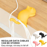 Moonval Cat Desk Hook, Self-Adhesive Table Hanger for Bags, Headphones & Cables