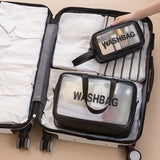 Moonval Travel Makeup Bag Set, 3-Piece Cosmetic Organizer Pouches for Toiletries & Beauty Essentials