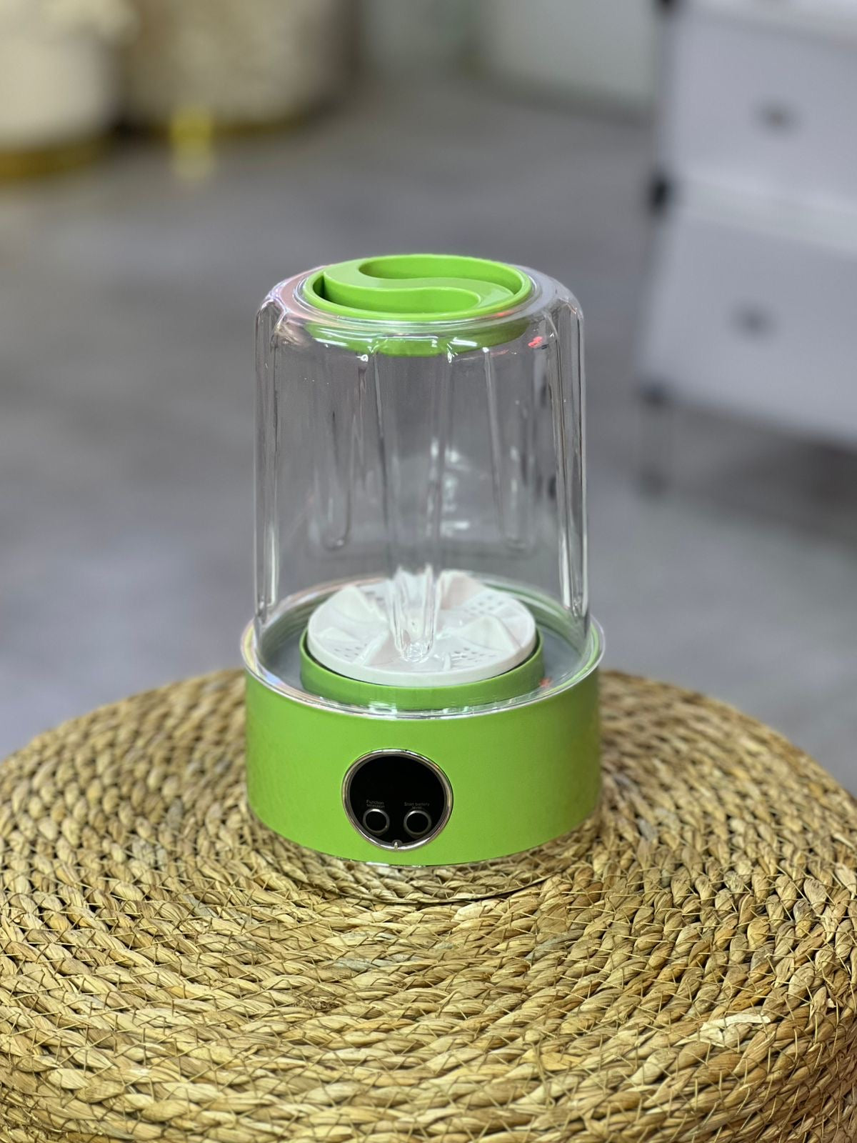 Moonval Portable Mini Washing Machine, USB Rechargeable Compact Washer with Digital Timer