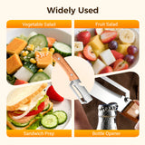 Moonval Multi-Functional Vegetable Peeler, Stainless Steel Kitchen Peeler for Fruits & Vegetables