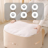 Moonval Self-Compression Storage Organizer, Ultra Space-Saving Clothes Storage Bag for Travel & Home