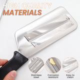 Moonval Double-Layer Stainless Steel Food Cutter, Multifunction Kitchen Chopper for Vegetables & Herbs