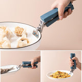 Moonval Hot Dish Lifter, Anti-Scald Bowl & Plate Gripper with Stainless Steel Arms
