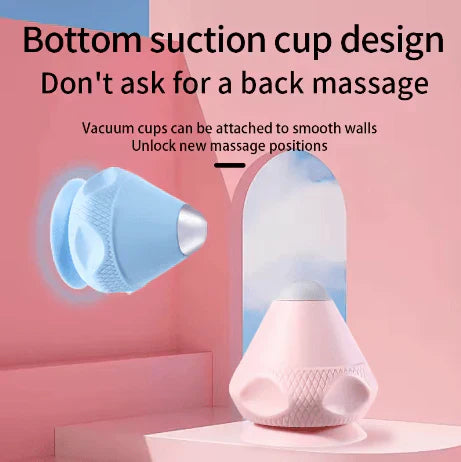 Moonval Electric Massage Ball, Portable Fascia Massager for Deep Tissue Muscle Relaxation