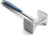 Moonval Meat Tenderizer Hammer, Dual-Sided Heavy-Duty Mallet with Comfortable Grip Handle