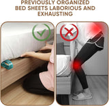 Moonval Mattress Lifter & Bedsheet Tucker Tool, Wide Comfort-Grip Handle for Bed Making