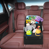 Moonval Car Seat Organizer, Front Seat Storage with 11 Compartments, 2 Cup Holders & Waterproof Oxford Fabric