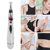 Moonval Electric Acupuncture Pen, Rechargeable Massage Pen with Adjustable Intensity & LCD Display