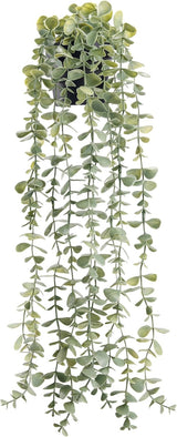 Moonval Artificial Hanging Plant, Faux Greenery for Bathroom, Wall Shelf & Home Decor
