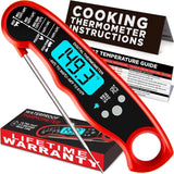 Moonval Digital Meat Thermometer, Instant Read Food Thermometer for Cooking, Grilling & BBQ