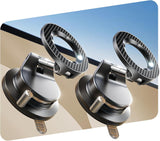 Moonval MagSafe Car Phone Mount, Magnetic Suction Cup Holder with 360° Adjustable Viewing Angle