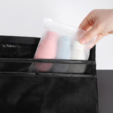 Moonval Travel Silicone Bottles, 3-Pack 60ml Leakproof Refillable Toiletry Containers