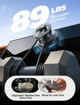 Moonval MagSafe Car Phone Mount, Magnetic Suction Cup Holder with 360° Adjustable Viewing Angle