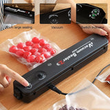 Moonval Vacuum Food Sealer, Automatic Food Sealing Machine for Fresh Food Storage & Sous Vide