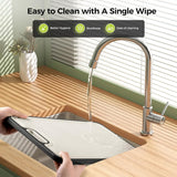 Moonval Titanium Cutting Board, Double-Sided Food-Grade Titanium & PP Chopping Board