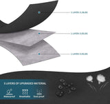 Moonval Storage Bags, Foldable Closet Organizers with Reinforced Handles for Bedding & Clothing