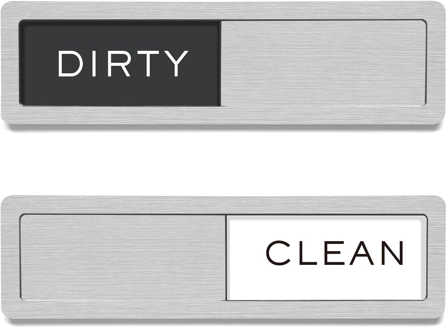 Moonval Dishwasher Magnet, Clean & Dirty Sliding Sign with Strong Non-Scratch Magnet