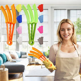 Moonval Blinds & AC Cleaning Brush, 3-in-1 Microfiber Dust Remover for Vents & Window Blinds