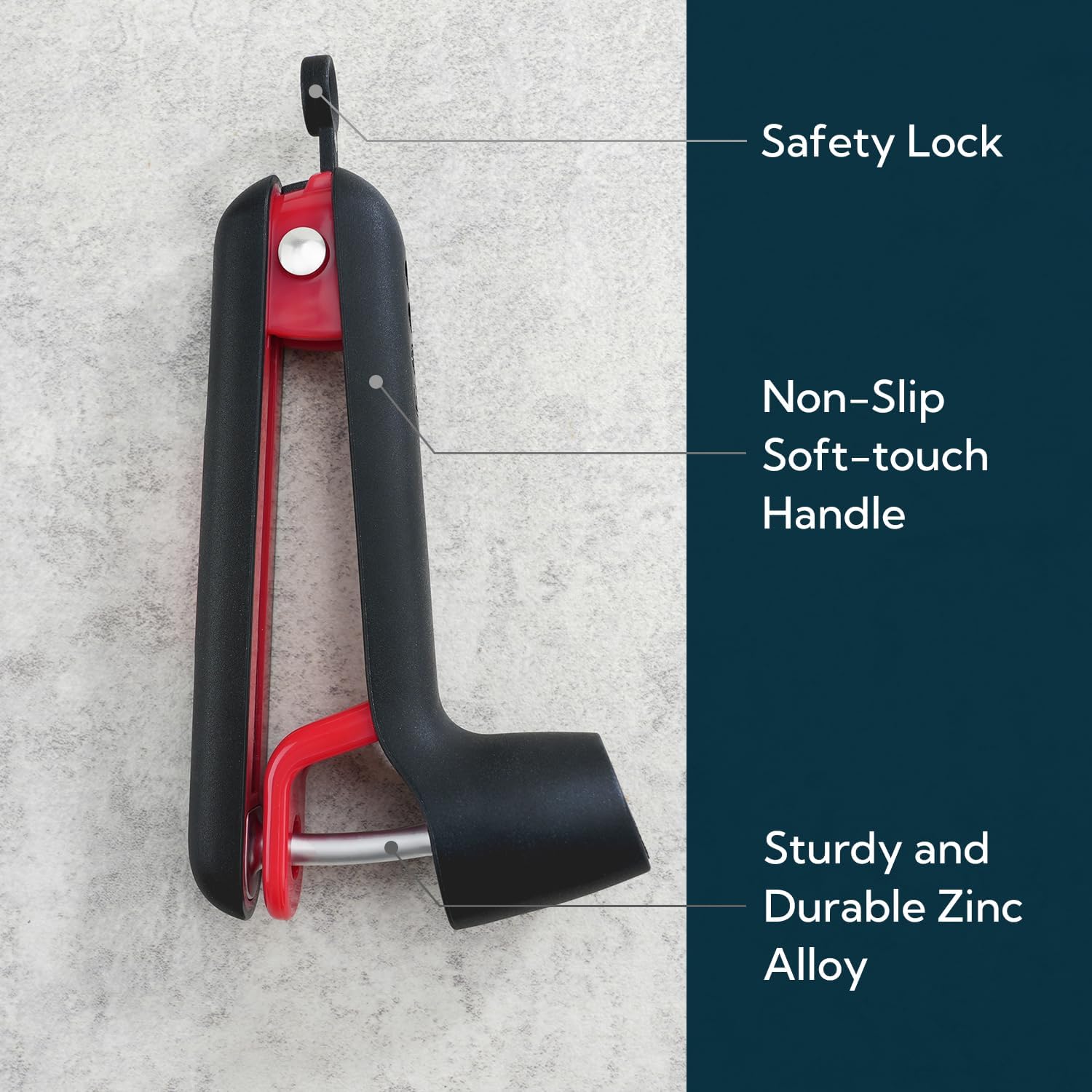 Moonval Cherry Pitter Tool, Cherry Core Remover with Safety Lock, Soft Non-Slip Handle