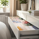 Moonval Drawer Organizer Set, 10-Pack Foldable Clothes Storage Bins for Underwear, Socks & Baby Clothes