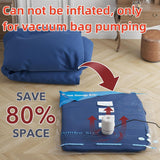 Moonval Vacuum Storage Bags, Space Saver Bags with Electric Pump for Clothes & Bedding