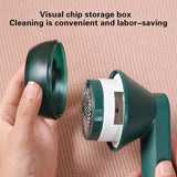 Moonval Electric Lint Remover, Rechargeable Fabric Shaver for Clothes, Upholstery & Blankets