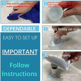 Moonval Leaf Soap Holder, Self-Draining Suction Cup Dish for Bathroom & Kitchen