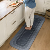 Moonval Non-Slip Floor Rug, Super Absorbent Quick-Dry Bathroom & Kitchen Mat