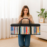 Moonval Heavy-Duty Clear Storage Bags, Large Thick Plastic Moving & Clothes Storage Bags
